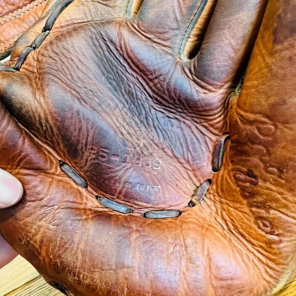 Vintage MICKEY MANTLE Rawlings Signature Model MM9 Baseball RHT Glove NY Yankee - Picture 16 of 16